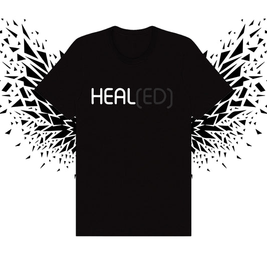 Black- HEAL(ED) Tee