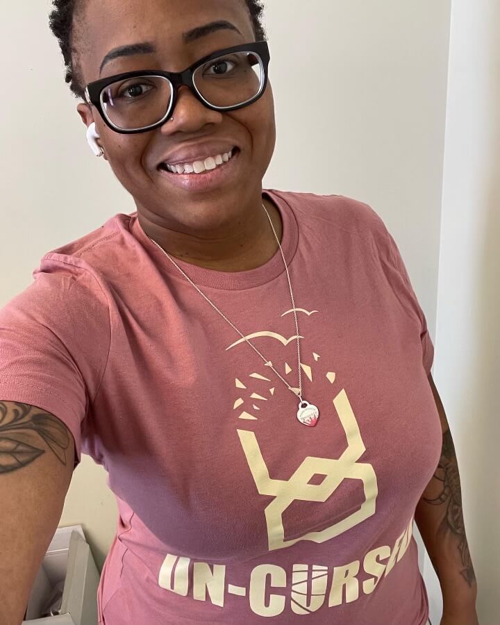 Mauve - Un-cursed Tee