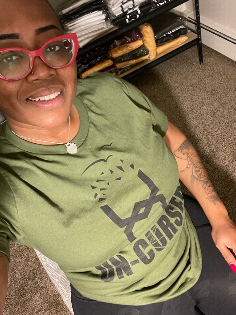 Olive Green - Un-Cursed Tee