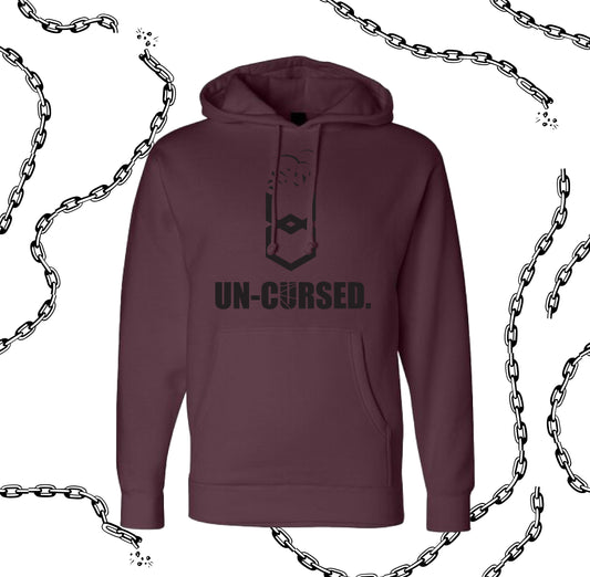 Maroon - Un-Cursed Hoodie