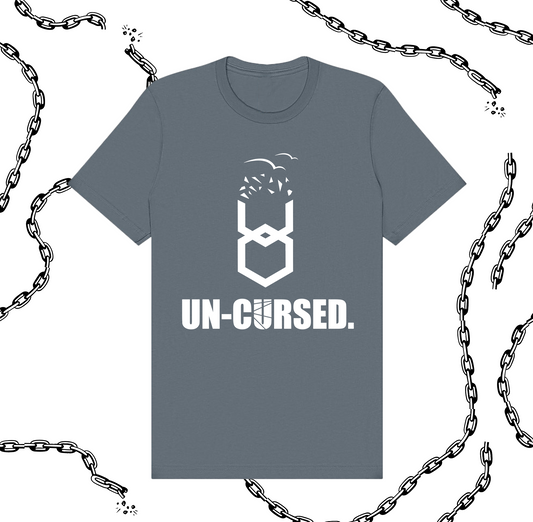 Steel Blue Un-cursed Tee